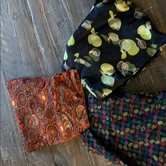 LuLaRoe Pants - Set of 3 LuLaRoe Leggings